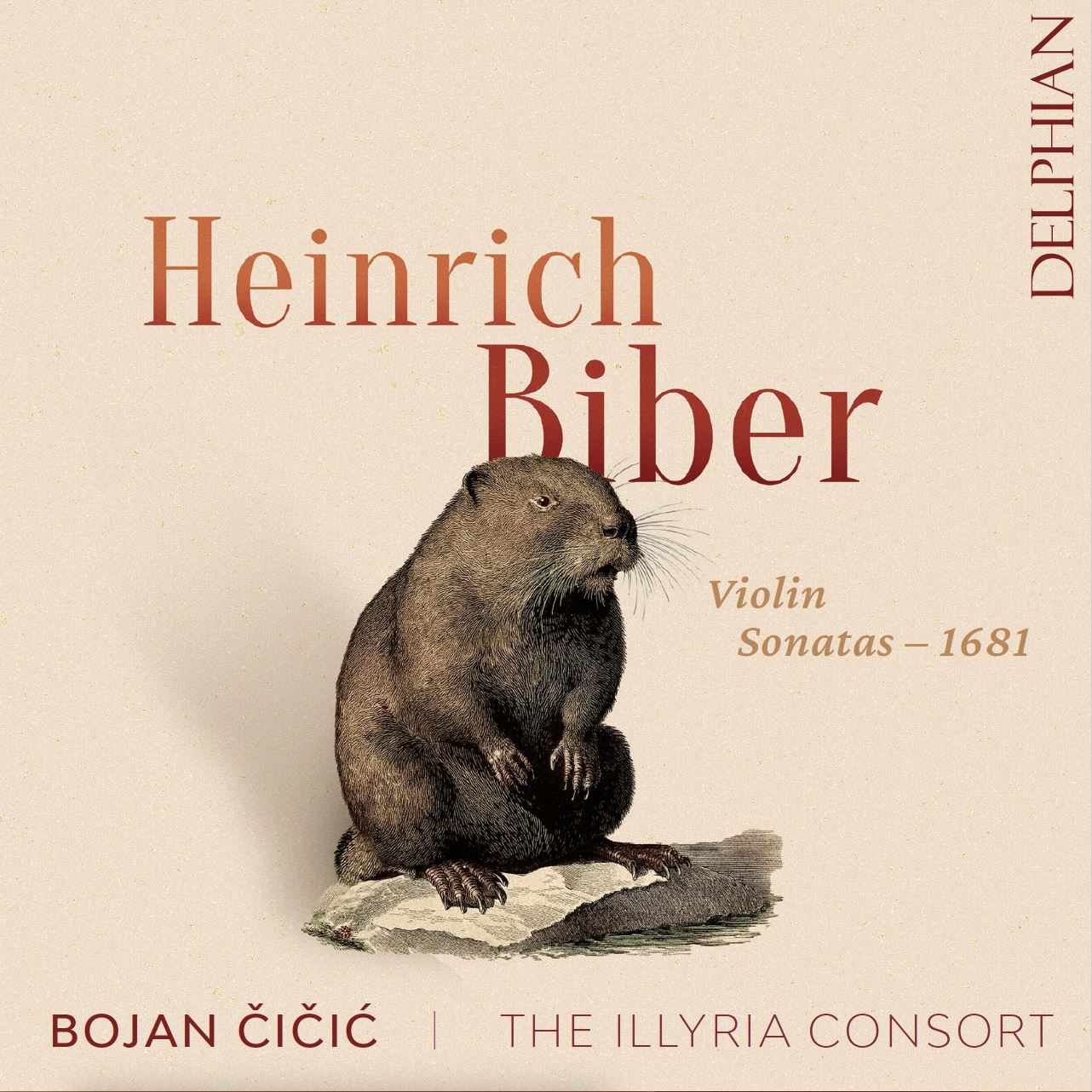 Heinrich Biber: Violin Sonatas — 1681 CD Delphian Records