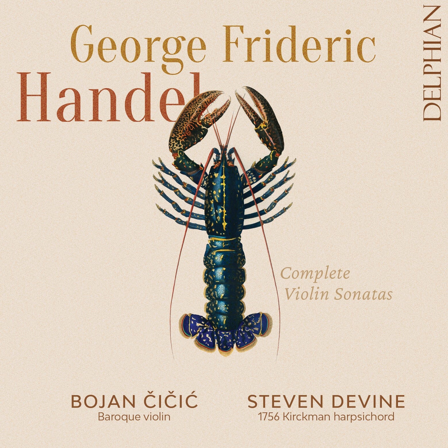 Handel: Complete Violin Sonatas - Delphian Records