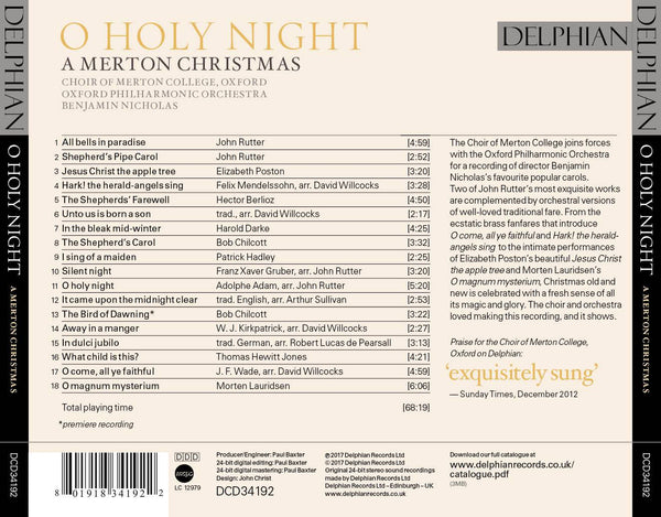 O Holy Night (CD) – FAIR Bookstore